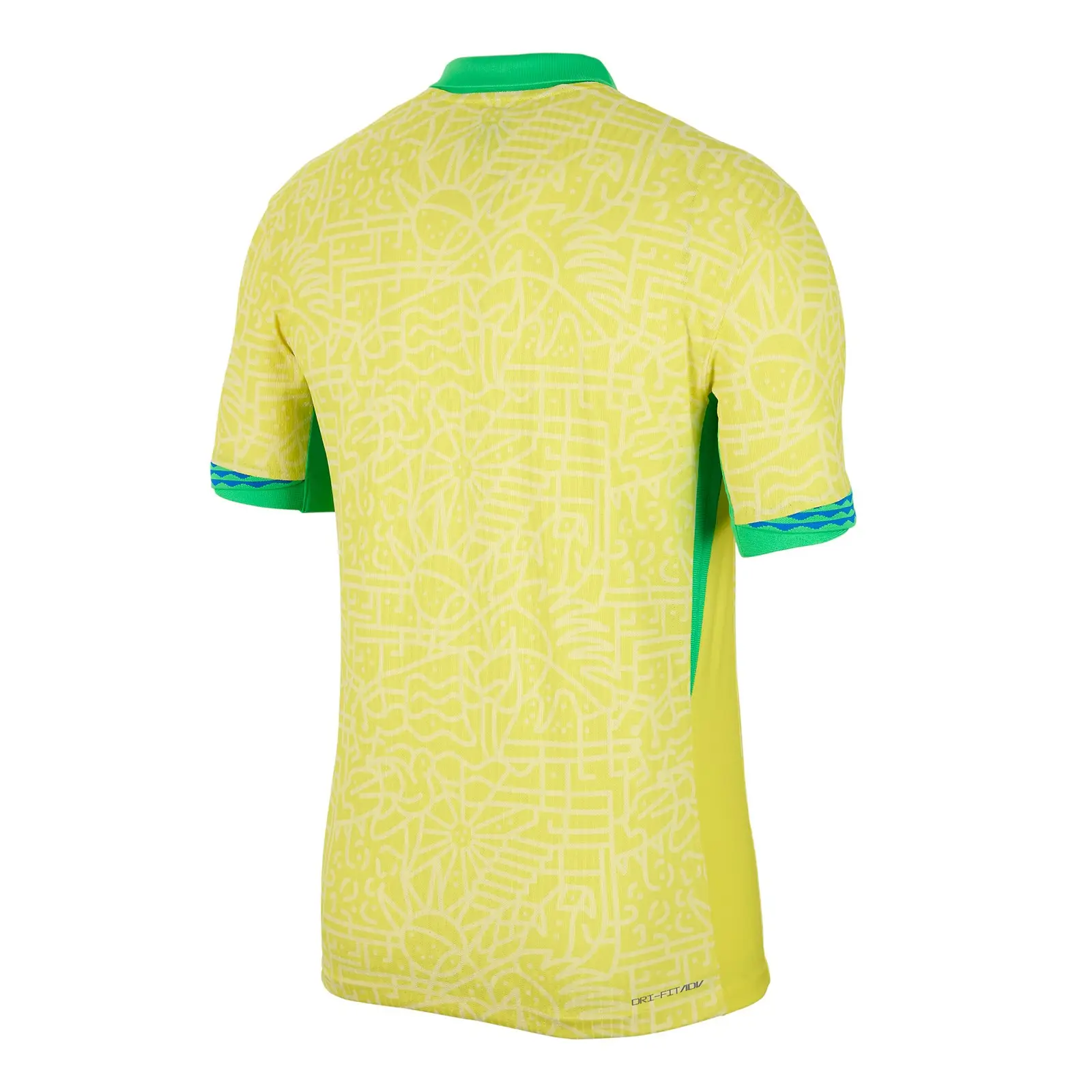 2024 Brazil home football jersey back