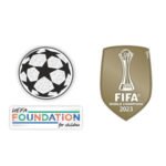 uefa foundation badge & cwc champions 2023 badges +$2.00