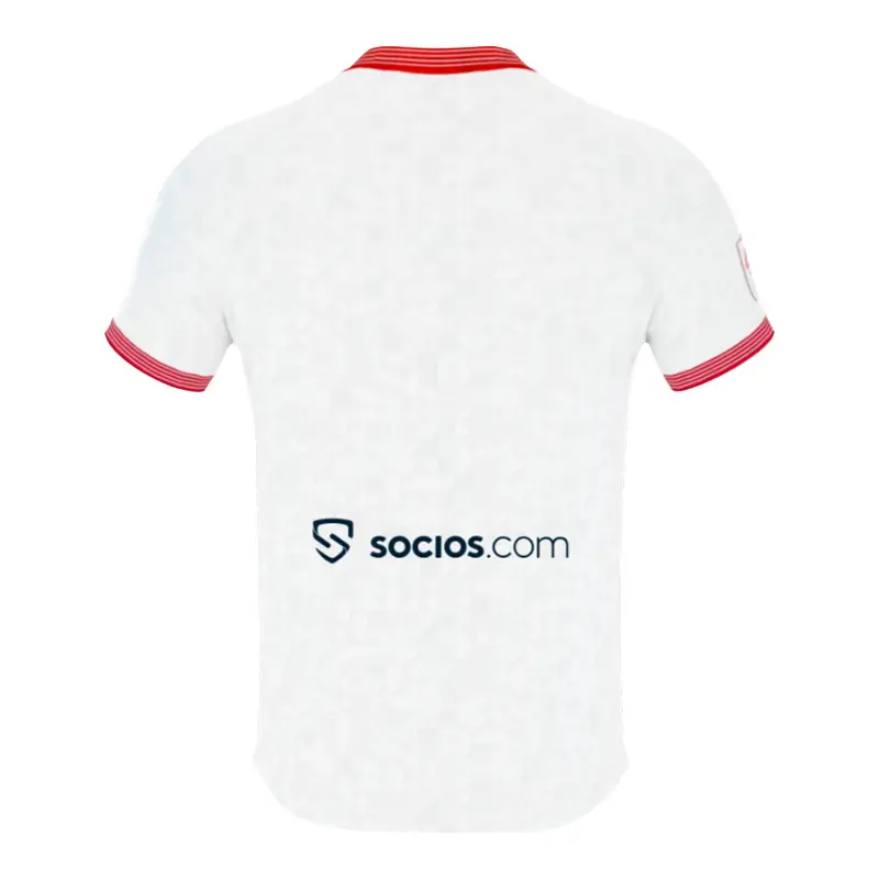 2023-2024 Sevilla home soccer jersey back