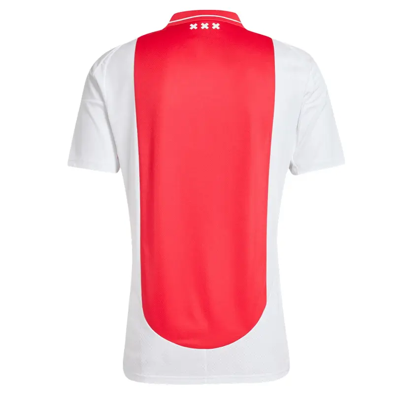 2024-2025 Ajax home soccer jersey back