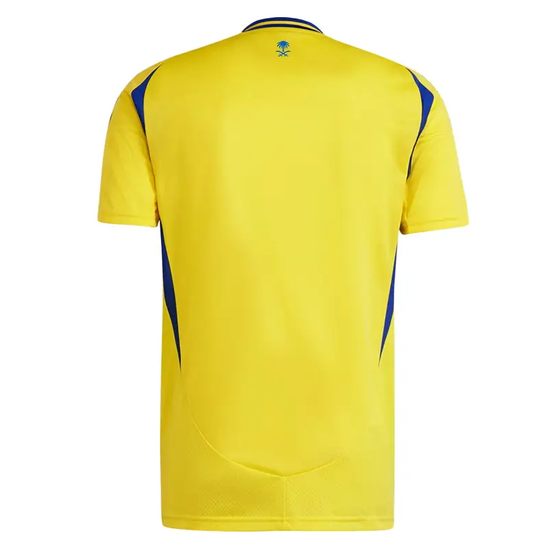 2024-2025 Al Nassr home soccer jersey back