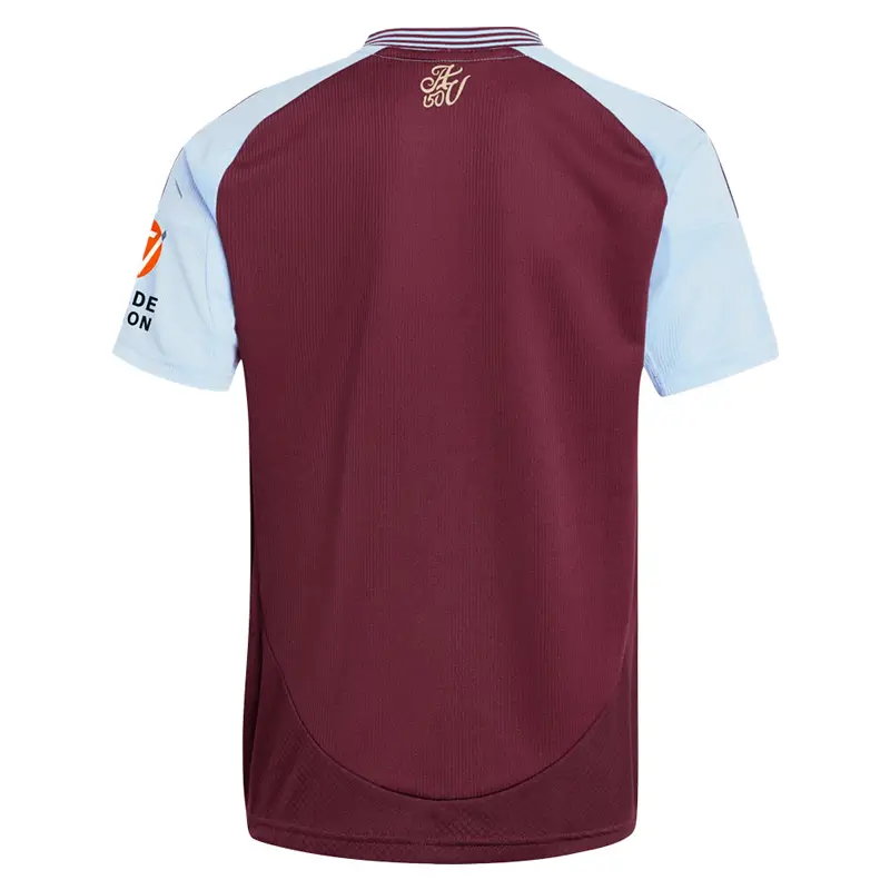 2024-2025 Aston Villa home soccer jersey back