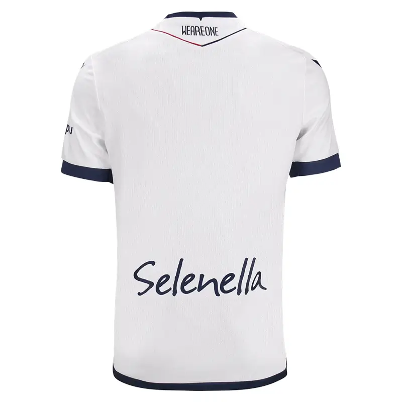 2024-2025 Bologna away soccer jersey back