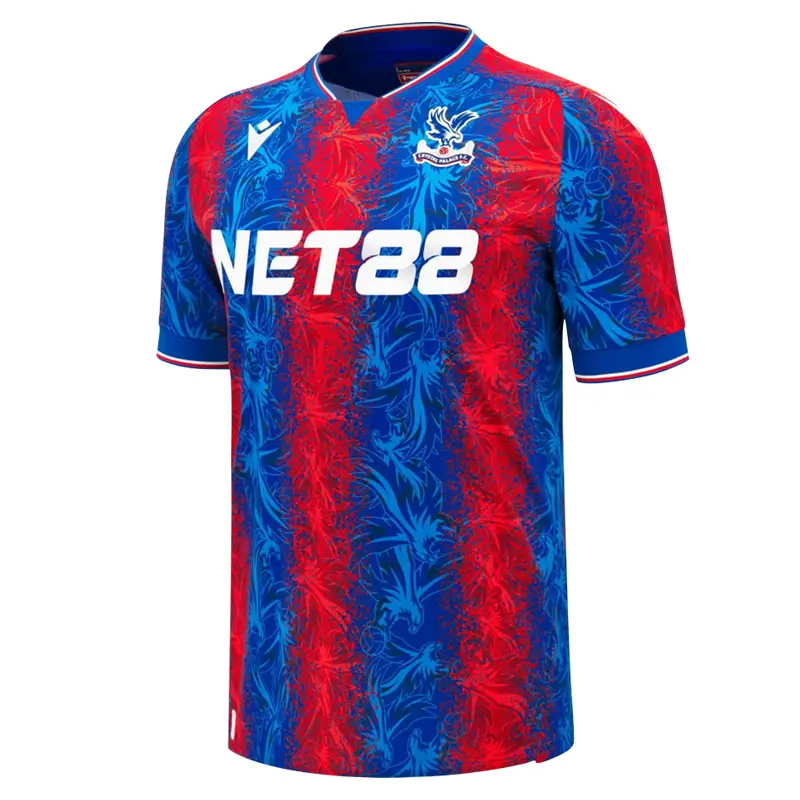 2024-2025 Crystal Palace home soccer jersey