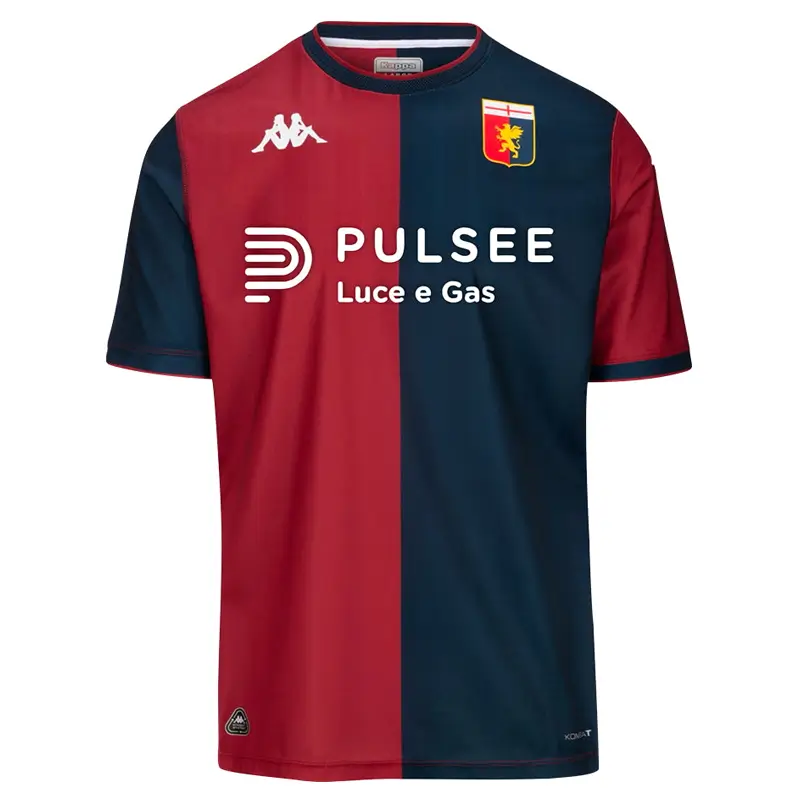 2024-2025 Genoa home soccer jersey