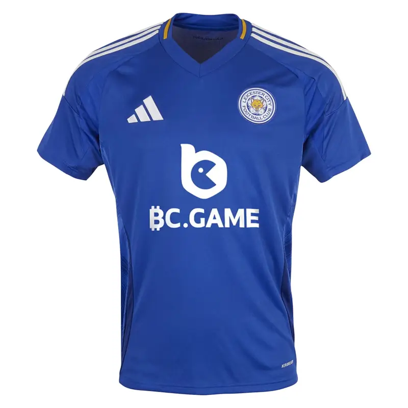 2024-2025 Leicester City home soccer jersey