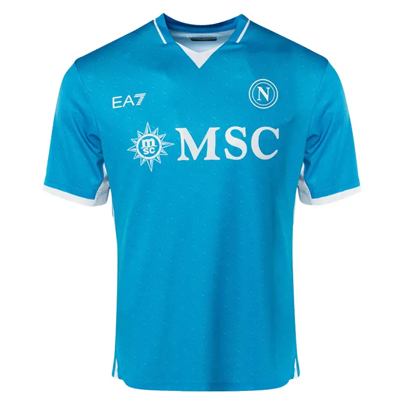 2024-2025 Napoli home soccer jersey