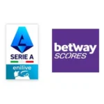 2024-2025 SerieA badge & Betway Scores badges +$2.00