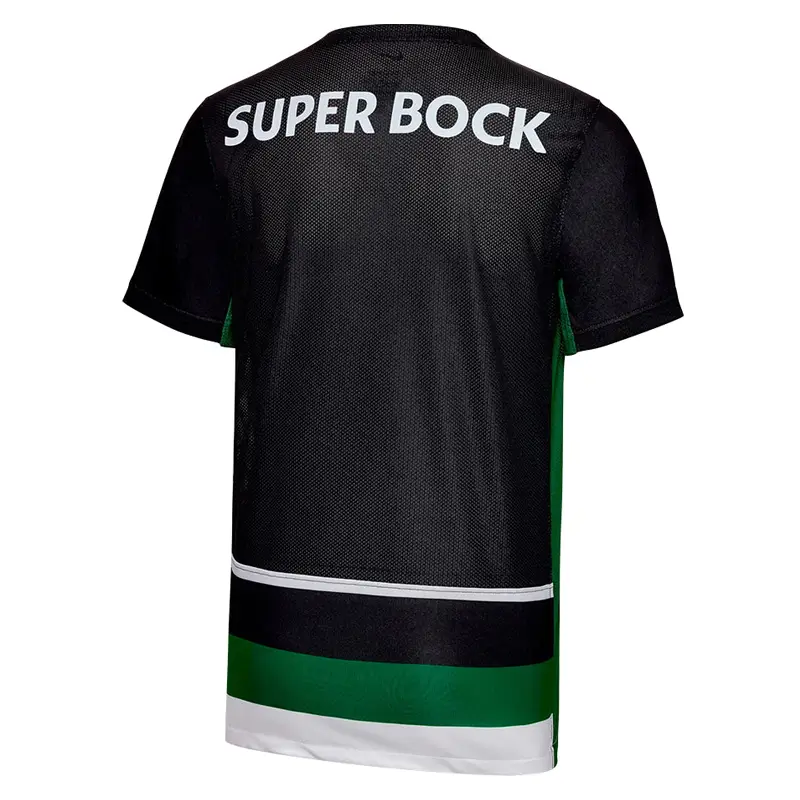 2024-2025 Sporting Lisbon home soccer jersey back