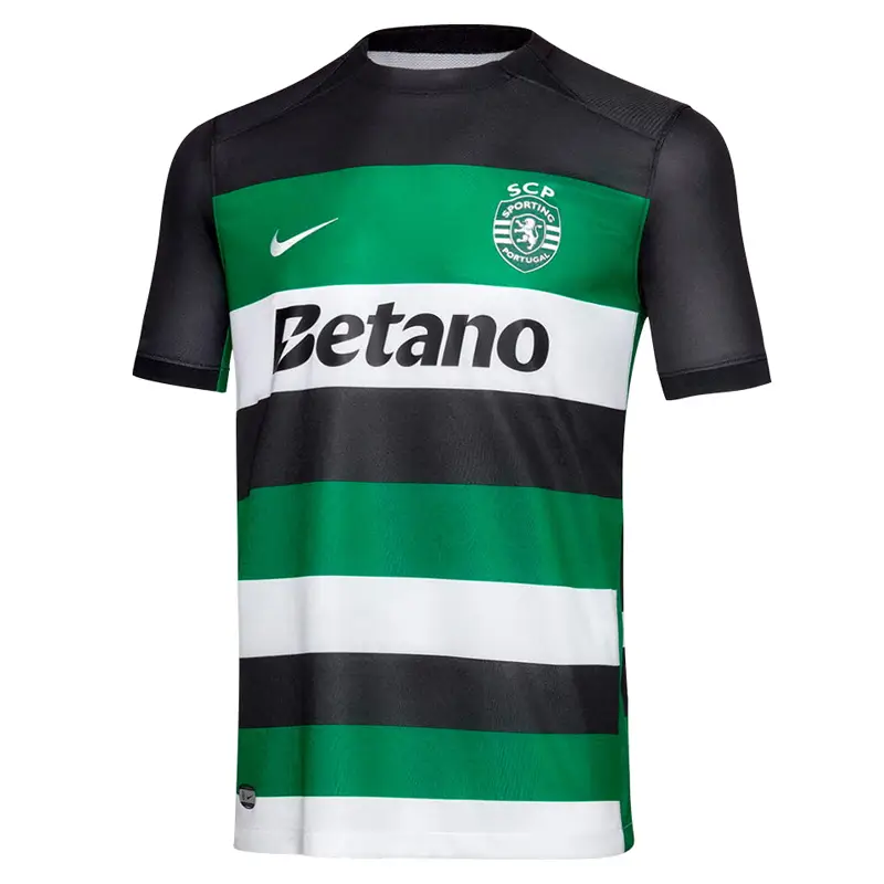 2024-2025 Sporting Lisbon home soccer jersey