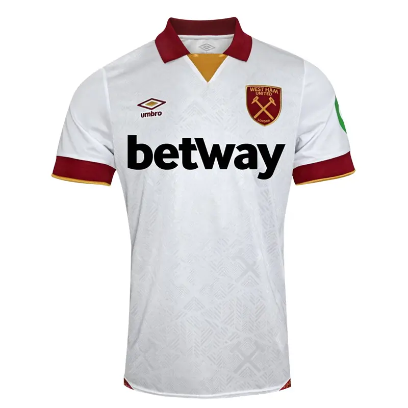 2024-2025 West Ham United third away soccer jersey