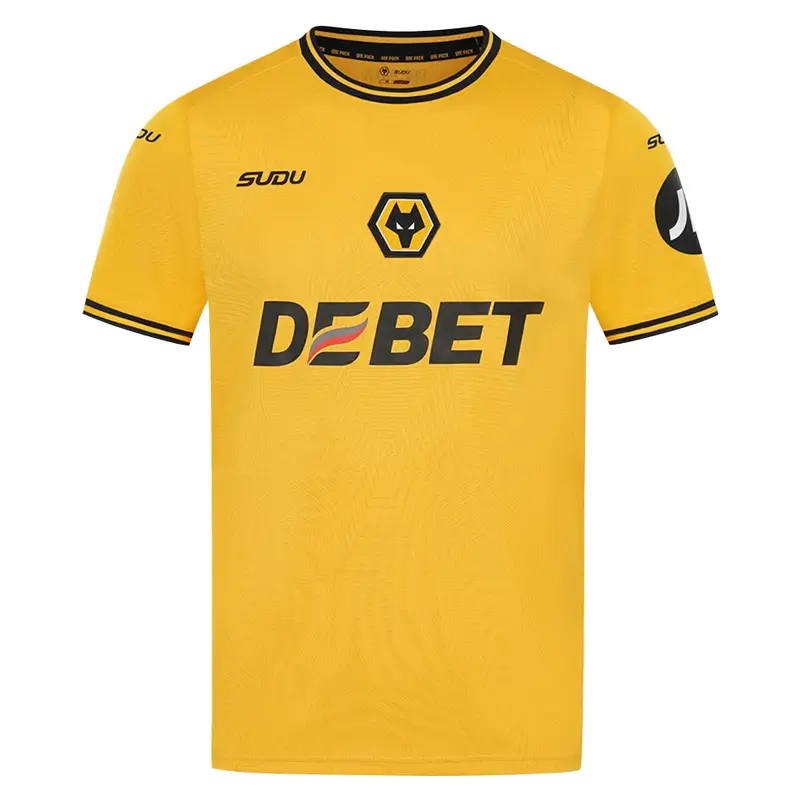 2024-2025 Wolverhampton Wanderers home soccer jersey