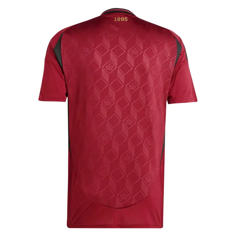 2024 Belgium FA home soccer jersey back