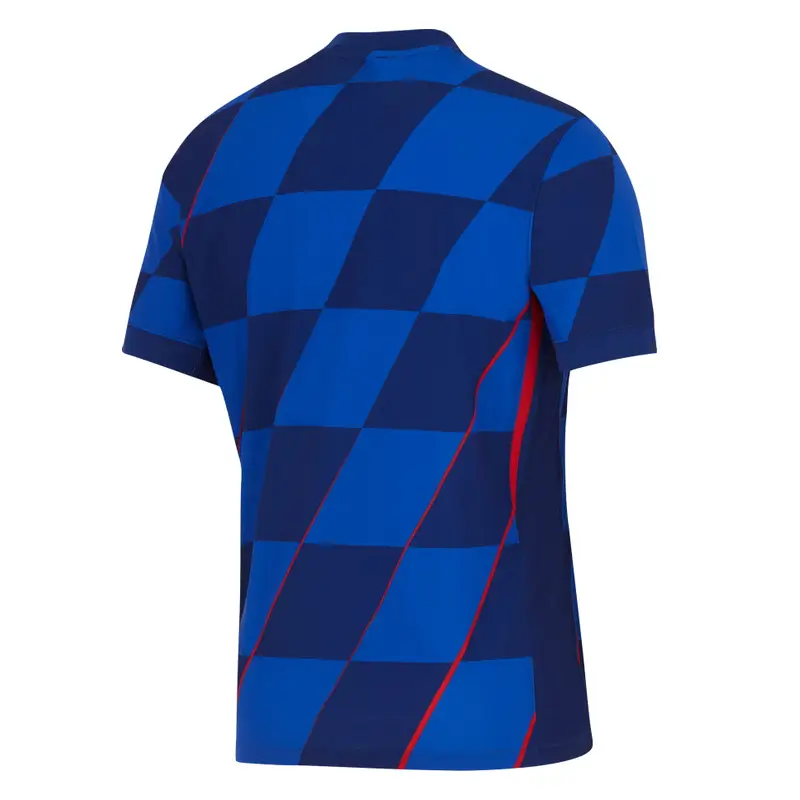 2024 Croatia away soccer jersey back