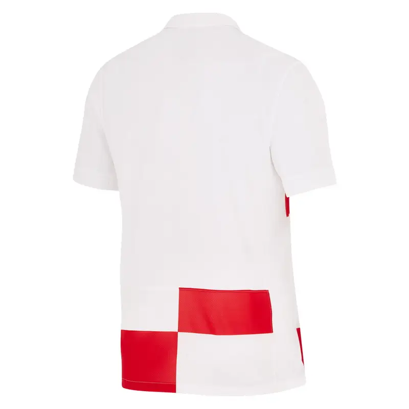 2024 Croatia home soccer jersey back