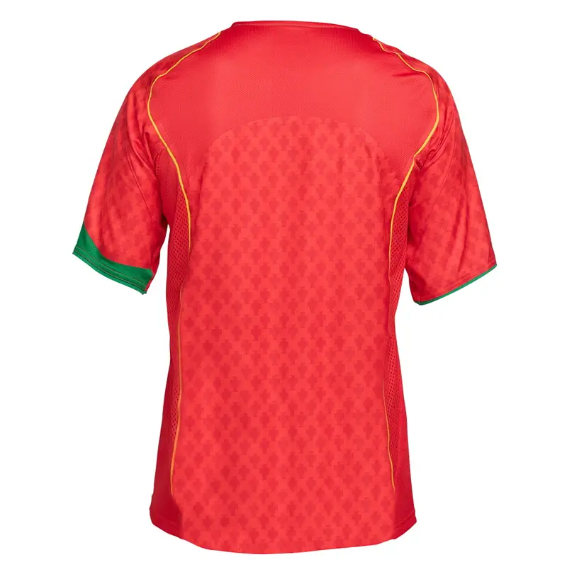 2024 Portugal Reissue home soccer jersey back