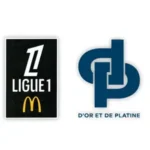 24-25 Ligue 1 badge & D`OR ET DE PLATINE badges +$2.00