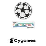 Champions League Set & cygames sponsor badges +$1.00