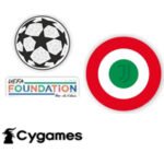 Champions League Set & cygames sponsor badges & Copa Italia Winner badges +$2.00