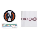 EUROPA LEAGUE SET badge & CURACAO badges +$8.00