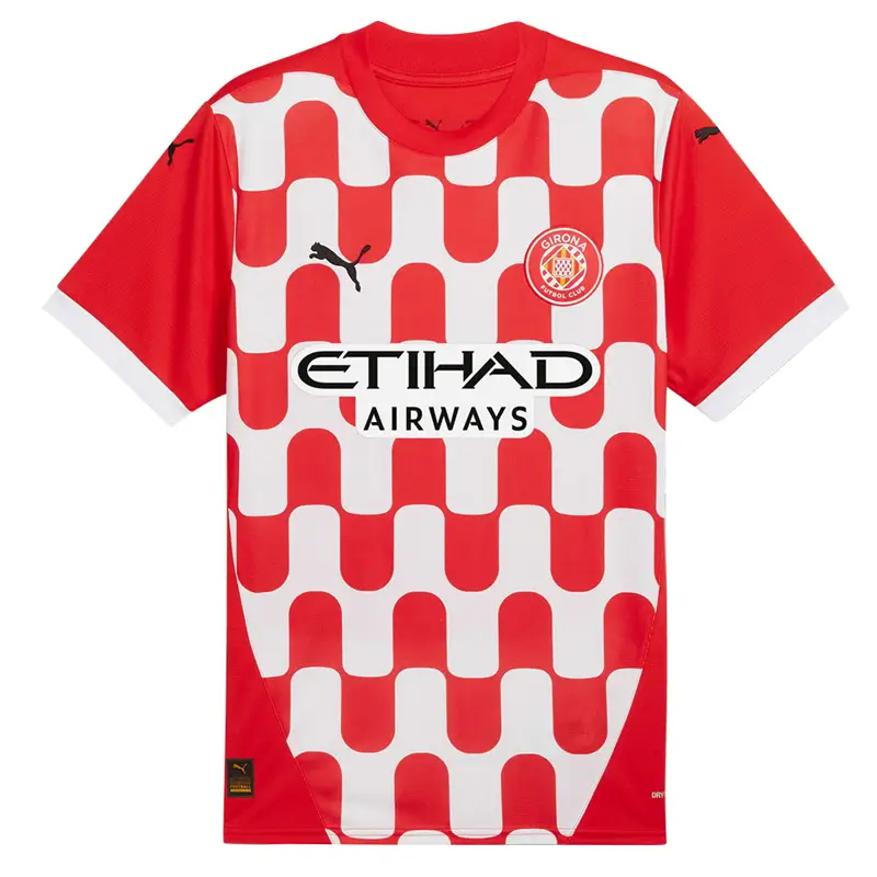 Girona home soccer jersey