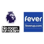 Premier League badge & No Room For Racism badges & FEVER badges +$2.00