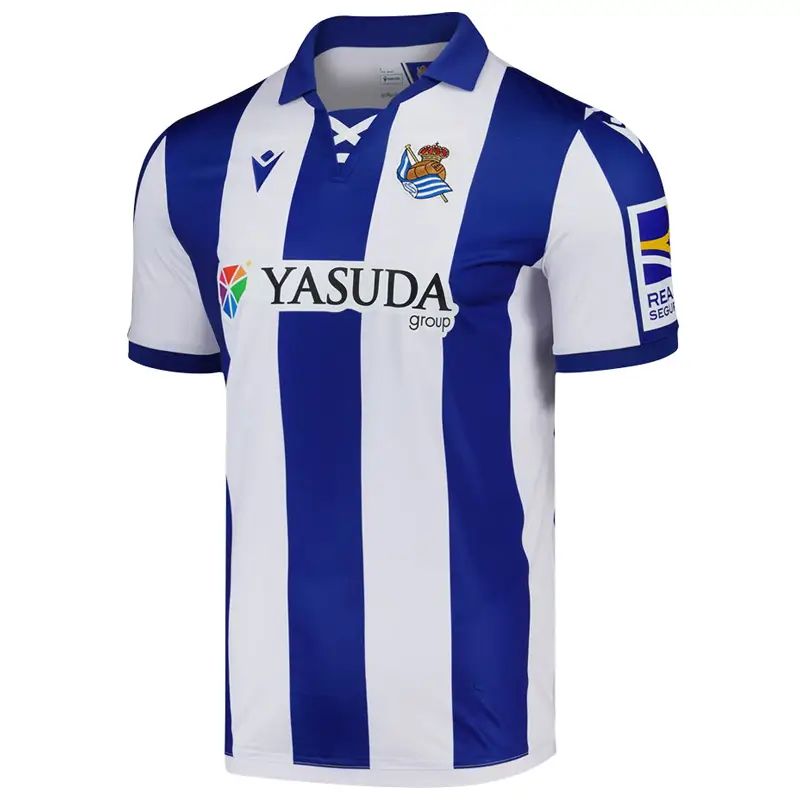 2024-2025 Real Sociedad home soccer jersey